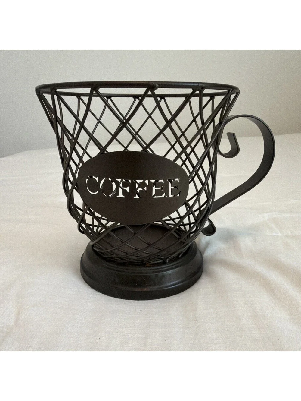 Boston Warehouse Coffee Cup Kup Keeper Felt Bottom